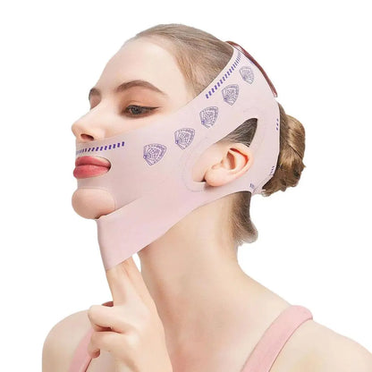 Double-deck Face Slimming Bandage Face Lifting Belt V Line Face Shaper Cheek Chin Lift UP Strap Anti Wrinkle Facial Band Beauty