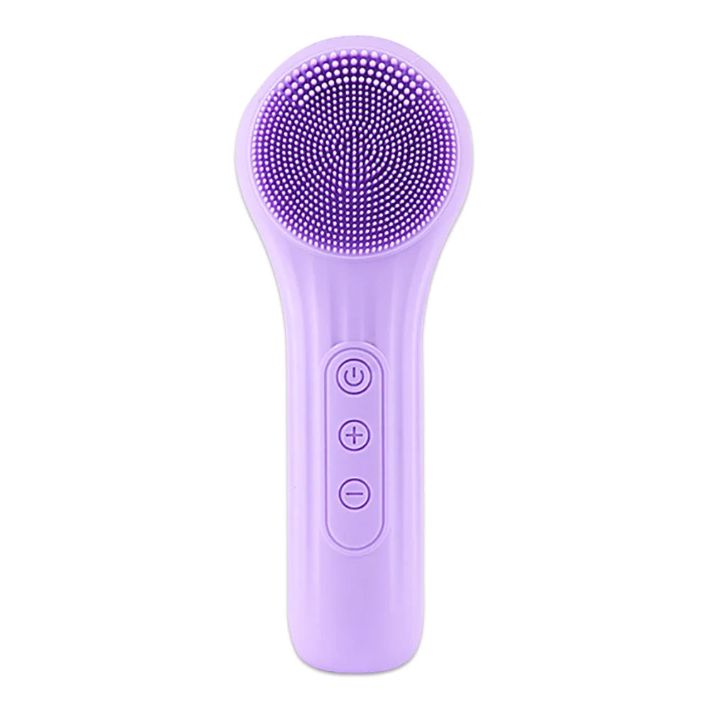 Electric Sonic Waterproof Facial Cleansing Brush Skin Deep Cleaning Scrubber Exfoliating Vibrating Deep Clean Face Cleaner Tool